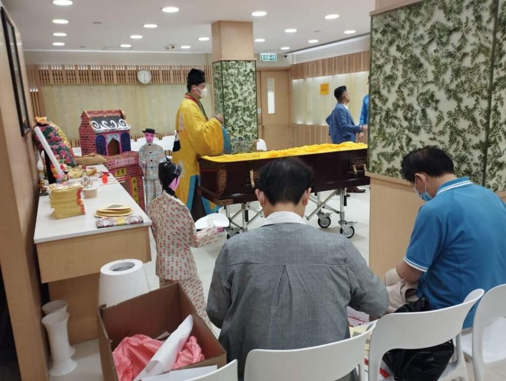 道教喪禮 醫院/公眾殮房出殯服務 1 院出瞻仰遺容