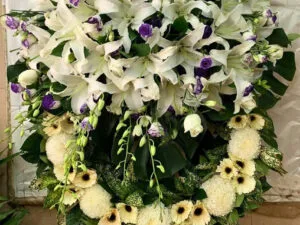 高腳花圈